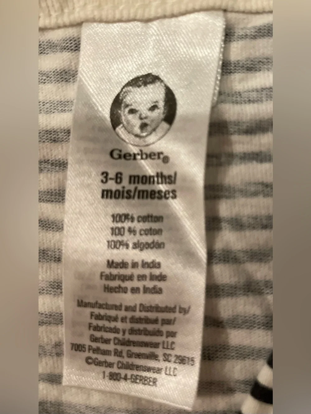Gerber months soft